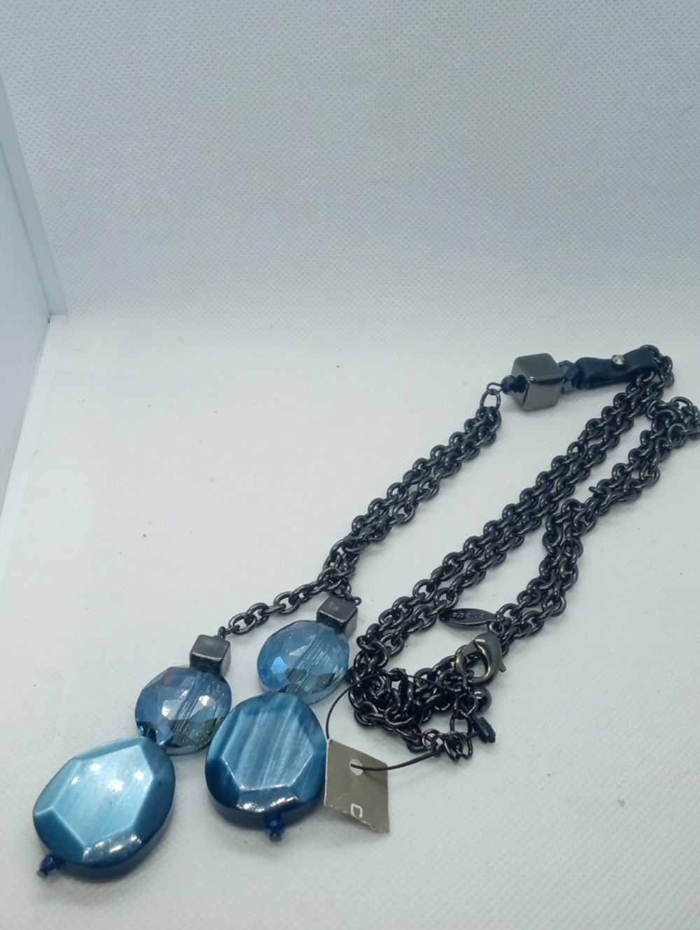 CHICO'S LONG BEADED TASSEL NECKLACE - Picture 8 of 8